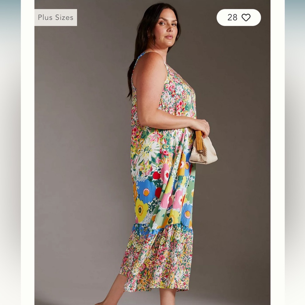 Anthropologie Multicolor One-Shoulder Dress - Picture 3 of 11